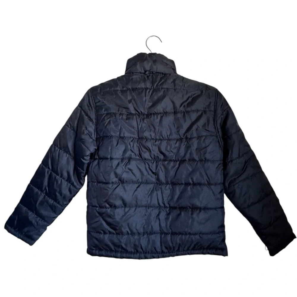 Reebok Kids Navy Black Quilted Puffer Jacket